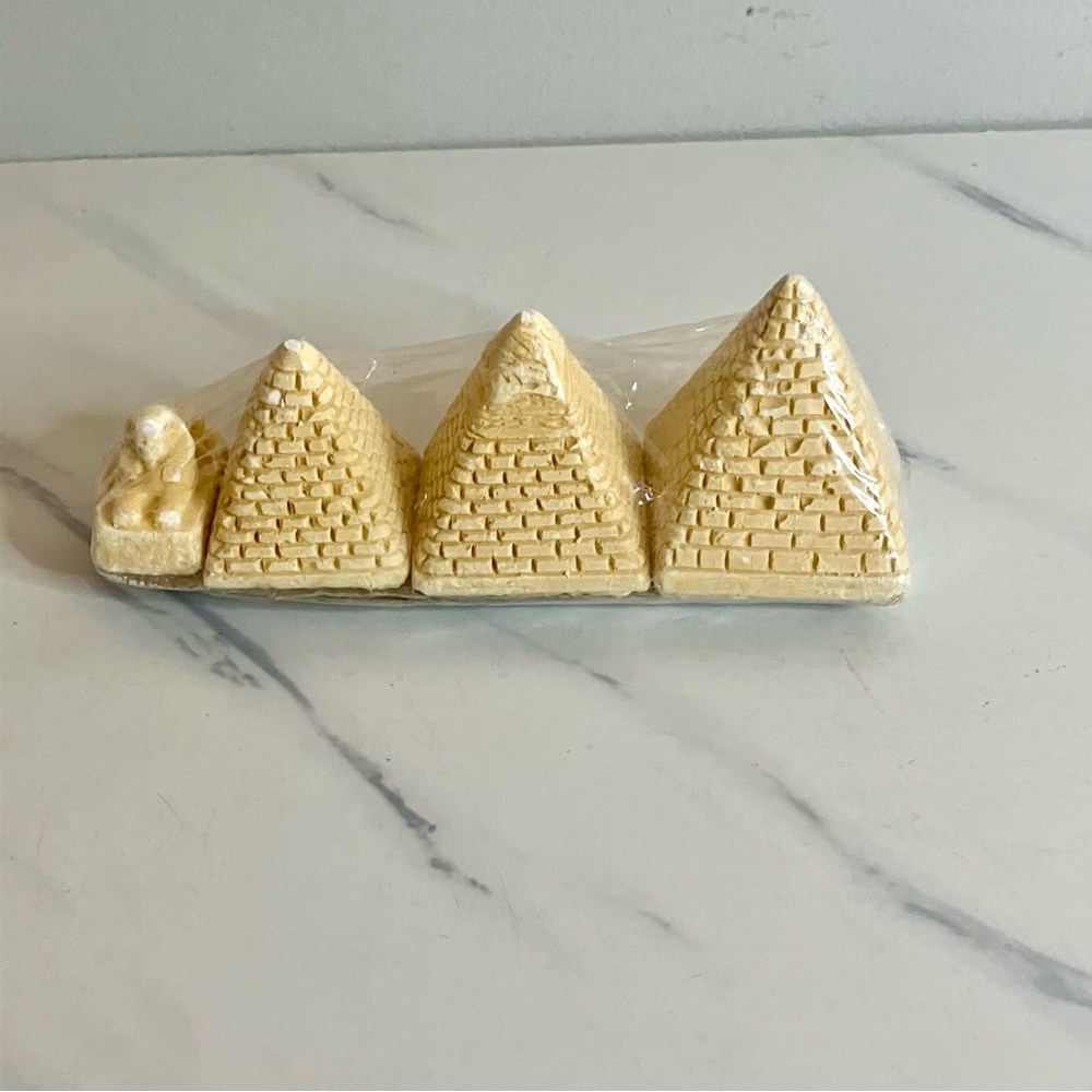 Set of Egyptian Pyramids And Sphinx | Handmade Treasures
